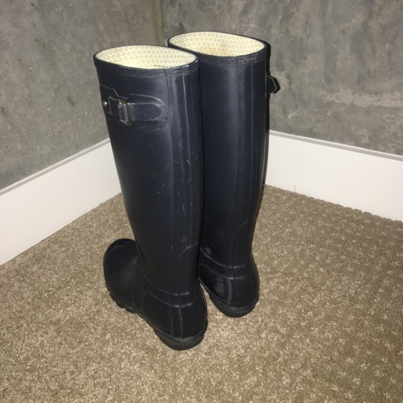 Hunter Original Tall Rain Boots - size 5 - Picture 3 of 6